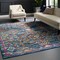 Modway Entourage Khalida Distressed Floral Lattice 8x10 Area Rug-R-1169-810
